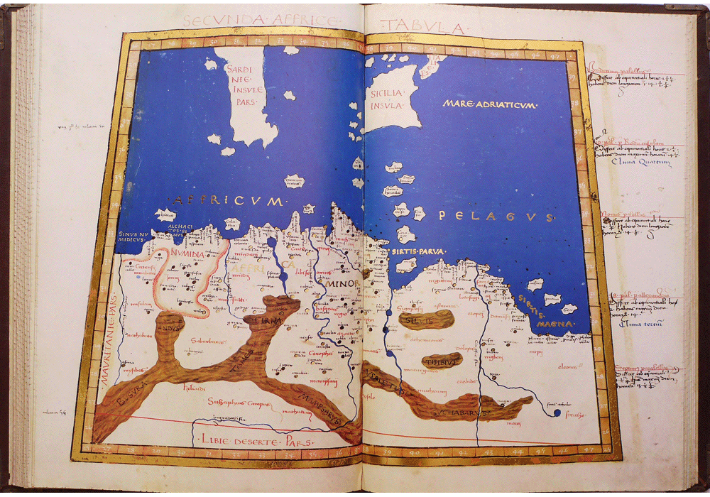Atlas-Claudius Ptolomeus-Manuscript-Illuminated codex-facsimile book-Vicent García Editores-12 Africa.